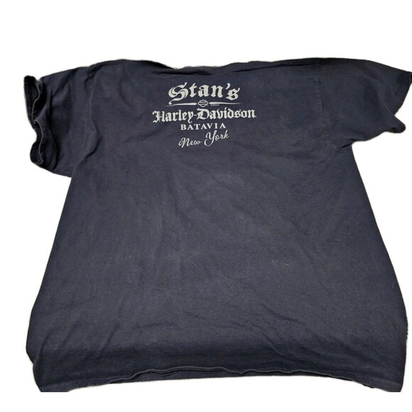 Harley-Davidson T-shirt size 2XL Stan's Batavia New York - Picture 4 of 5